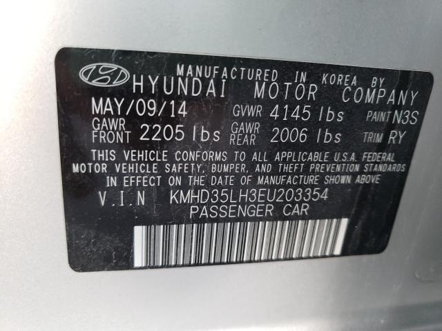 Photo 9 VIN: KMHD35LH3EU203354 - HYUNDAI ELANTRA GT 