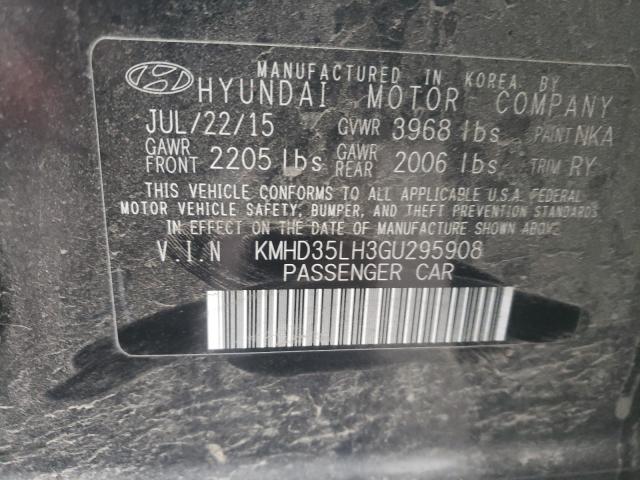 Photo 9 VIN: KMHD35LH3GU295908 - HYUNDAI ELANTRA GT 