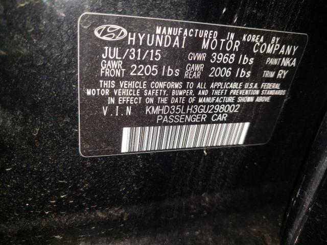 Photo 9 VIN: KMHD35LH3GU298002 - HYUNDAI ELANTRA GT 