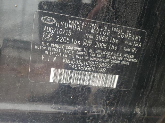 Photo 13 VIN: KMHD35LH3GU298937 - HYUNDAI ELANTRA GT 