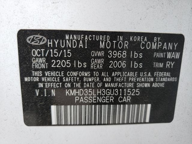 Photo 9 VIN: KMHD35LH3GU311525 - HYUNDAI ELANTRA GT 