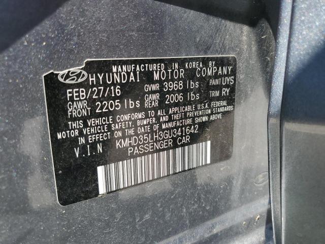 Photo 9 VIN: KMHD35LH3GU341642 - HYUNDAI ELANTRA GT 