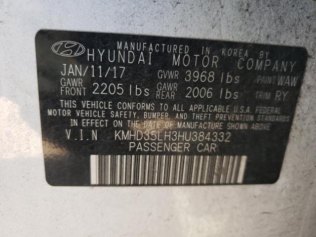 Photo 9 VIN: KMHD35LH3HU384332 - HYUNDAI ELANTRA GT 