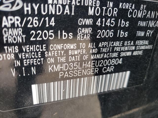 Photo 9 VIN: KMHD35LH4EU200804 - HYUNDAI ELANTRA GT 