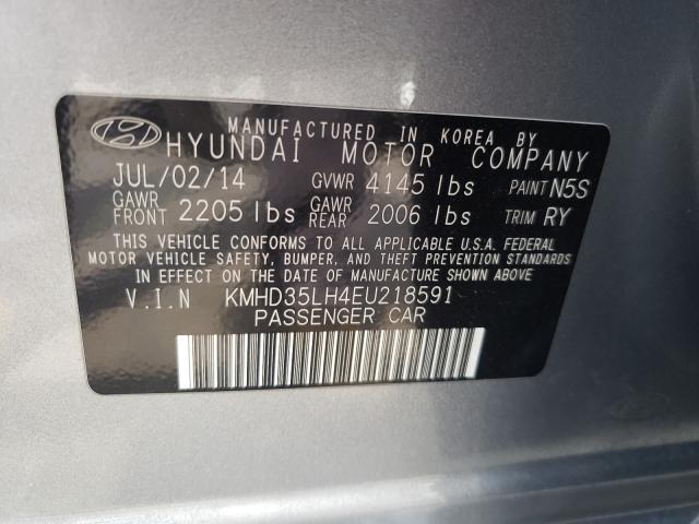 Photo 9 VIN: KMHD35LH4EU218591 - HYUNDAI ELANTRA GT 