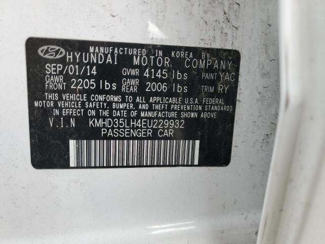 Photo 11 VIN: KMHD35LH4EU229932 - HYUNDAI ELANTRA GT 