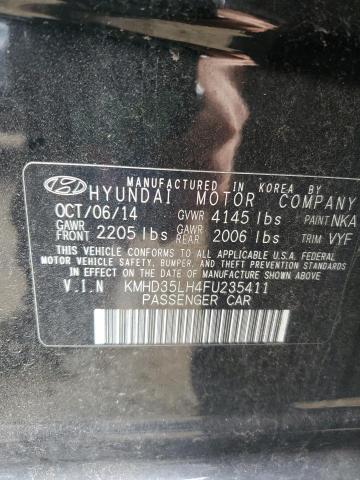 Photo 11 VIN: KMHD35LH4FU235411 - HYUNDAI ELANTRA GT 