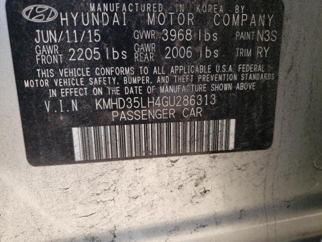 Photo 9 VIN: KMHD35LH4GU286313 - HYUNDAI ELANTRA GT 