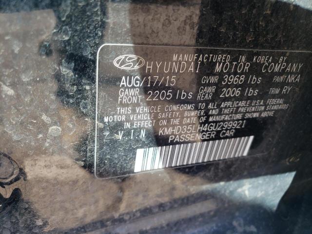 Photo 11 VIN: KMHD35LH4GU299921 - HYUNDAI ELANTRA 