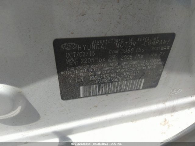 Photo 8 VIN: KMHD35LH4GU309010 - HYUNDAI ELANTRA GT 