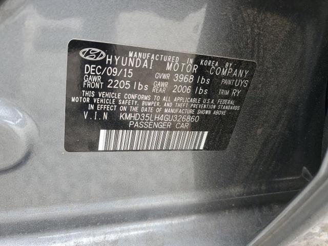 Photo 12 VIN: KMHD35LH4GU326860 - HYUNDAI ELANTRA GT 