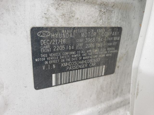 Photo 11 VIN: KMHD35LH4HU380693 - HYUNDAI ELANTRA 