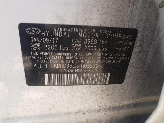 Photo 9 VIN: KMHD35LH4HU383948 - HYUNDAI ELANTRA GT 