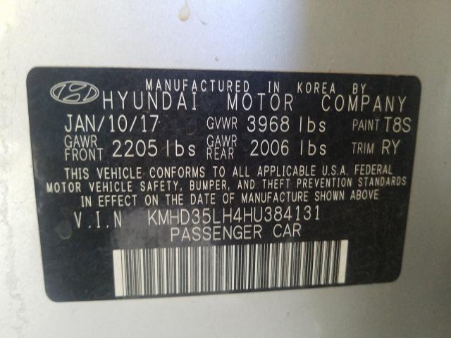 Photo 9 VIN: KMHD35LH4HU384131 - HYUNDAI ELANTRA GT 