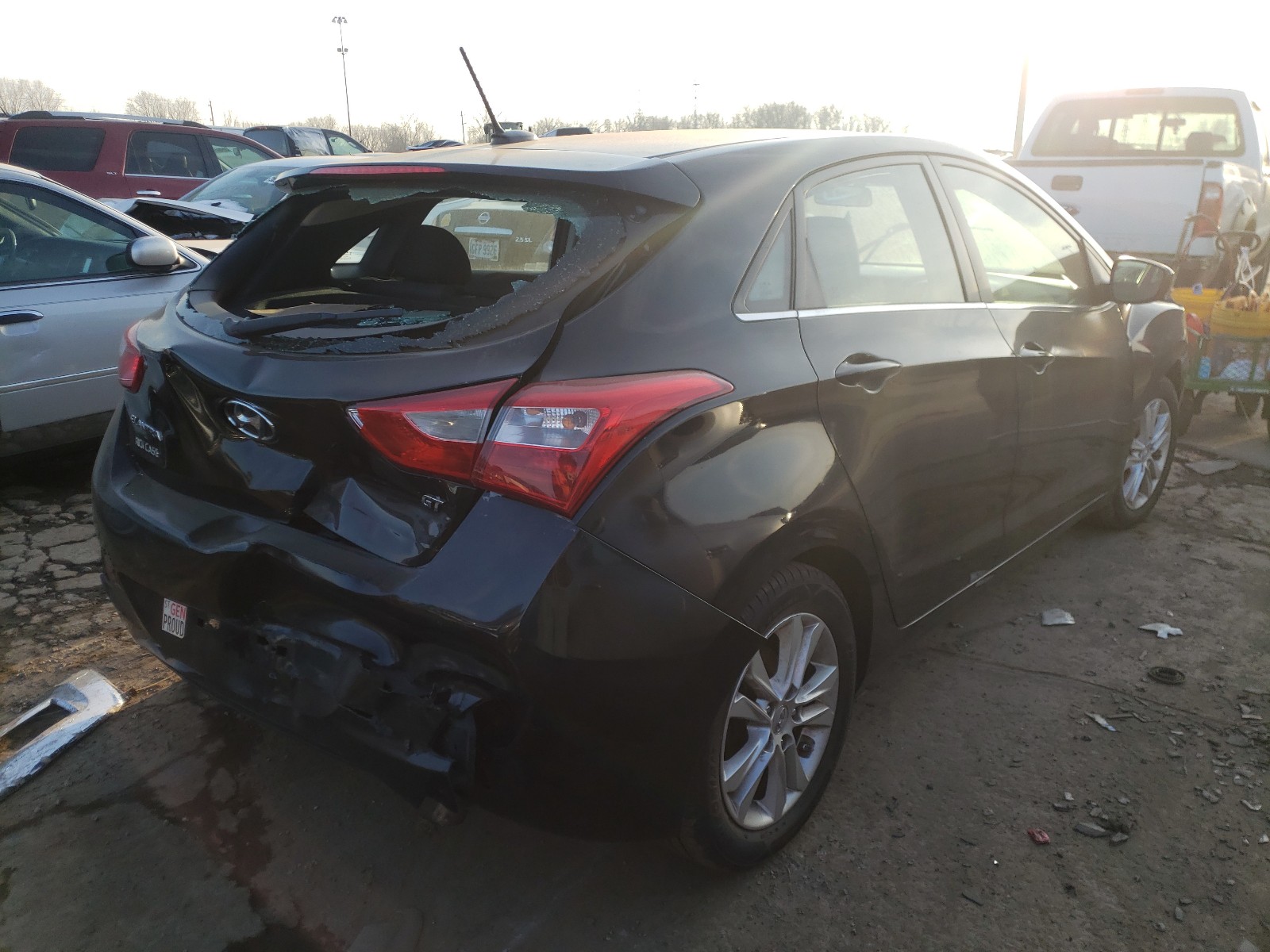 Photo 3 VIN: KMHD35LH5EU210371 - HYUNDAI ELANTRA GT 