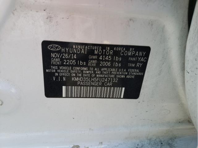 Photo 9 VIN: KMHD35LH5FU247132 - HYUNDAI ELANTRA GT 