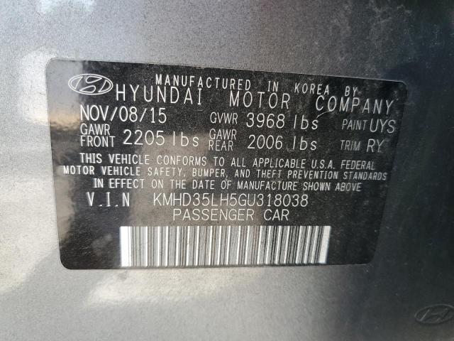 Photo 12 VIN: KMHD35LH5GU318038 - HYUNDAI ELANTRA GT 