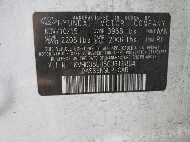 Photo 9 VIN: KMHD35LH5GU318864 - HYUNDAI ELANTRA GT 