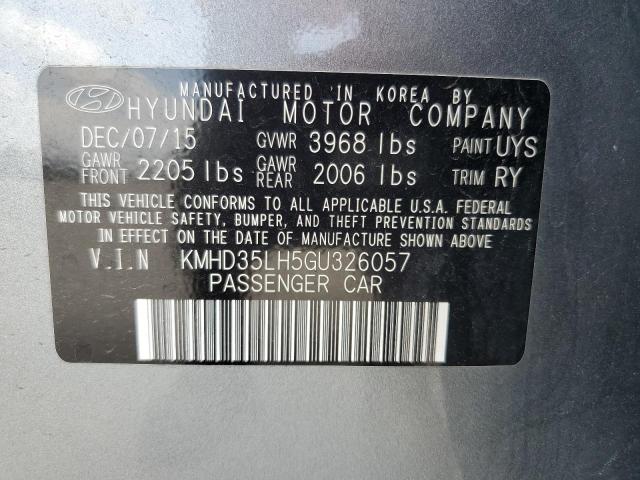 Photo 12 VIN: KMHD35LH5GU326057 - HYUNDAI ELANTRA GT 