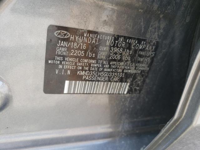 Photo 11 VIN: KMHD35LH5GU335101 - HYUNDAI ELANTRA GT 