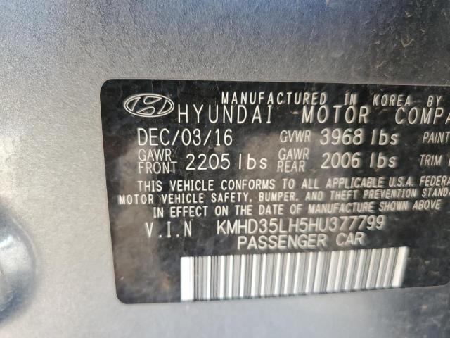 Photo 11 VIN: KMHD35LH5HU377799 - HYUNDAI ELANTRA GT 