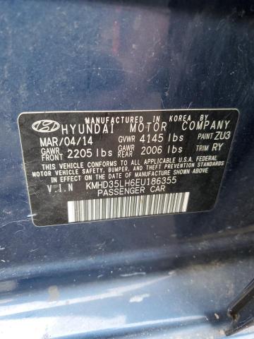 Photo 11 VIN: KMHD35LH6EU186355 - HYUNDAI ELANTRA GT 