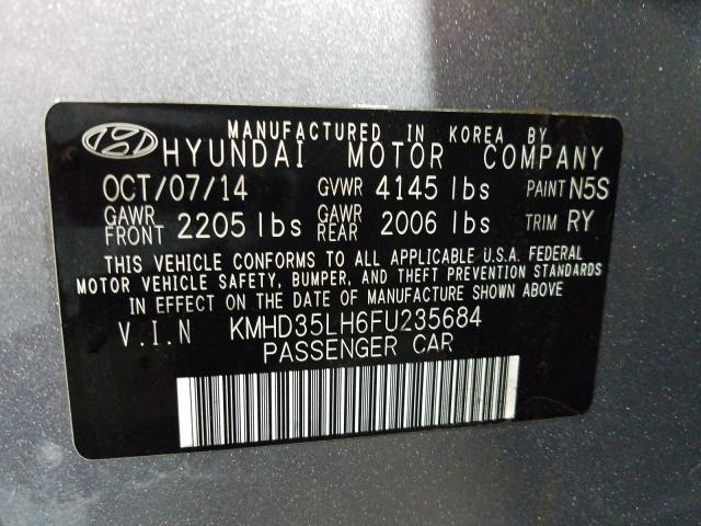 Photo 9 VIN: KMHD35LH6FU235684 - HYUNDAI ELANTRA GT 