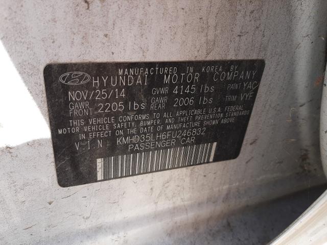 Photo 9 VIN: KMHD35LH6FU246832 - HYUNDAI ELANTRA GT 