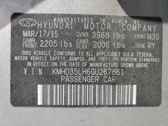 Photo 12 VIN: KMHD35LH6GU267861 - HYUNDAI ELANTRA GT 