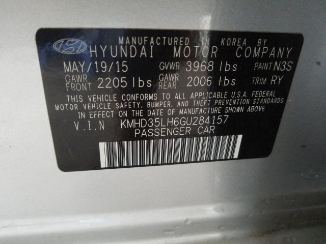 Photo 9 VIN: KMHD35LH6GU284157 - HYUNDAI ELANTRA GT 