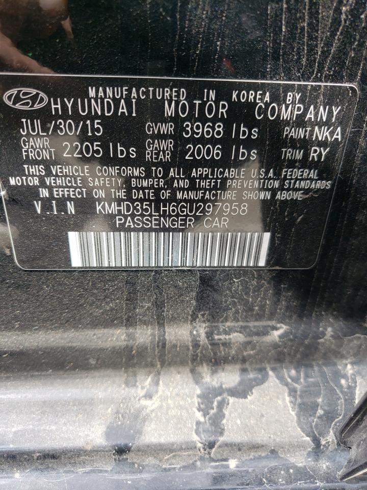 Photo 11 VIN: KMHD35LH6GU297958 - HYUNDAI ELANTRA 