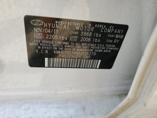 Photo 11 VIN: KMHD35LH6GU316279 - HYUNDAI ELANTRA GT 