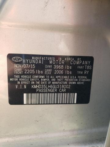 Photo 9 VIN: KMHD35LH6GU318002 - HYUNDAI ELANTRA GT 