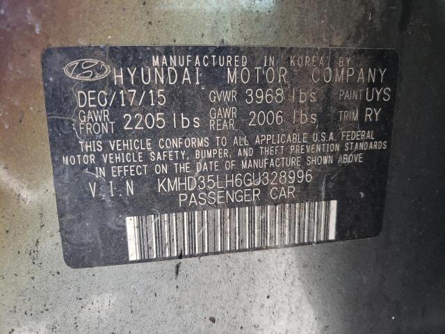 Photo 9 VIN: KMHD35LH6GU328996 - HYUNDAI ELANTRA GT 