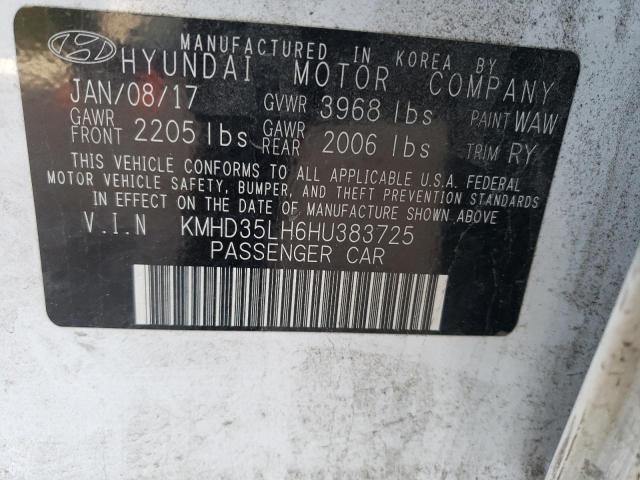 Photo 13 VIN: KMHD35LH6HU383725 - HYUNDAI ELANTRA GT 