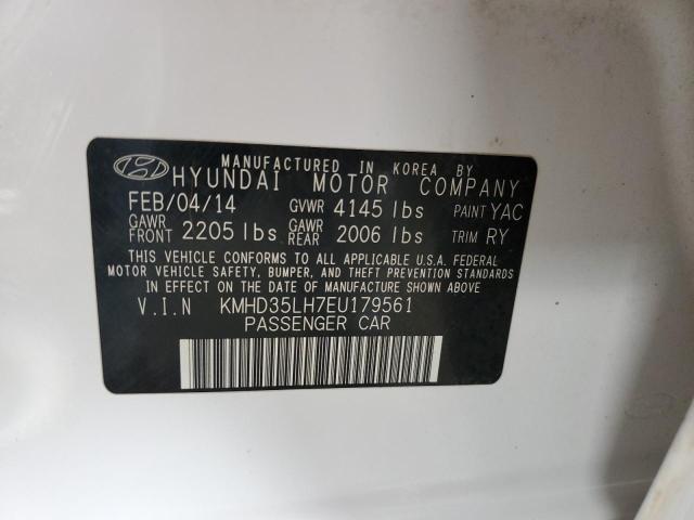 Photo 11 VIN: KMHD35LH7EU179561 - HYUNDAI ELANTRA 