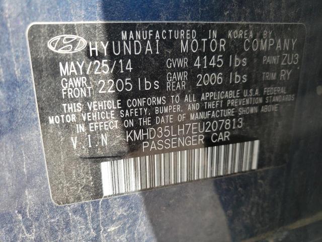 Photo 9 VIN: KMHD35LH7EU207813 - HYUNDAI ELANTRA GT 