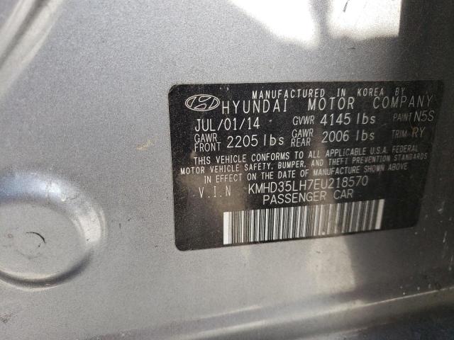 Photo 12 VIN: KMHD35LH7EU218570 - HYUNDAI ELANTRA 