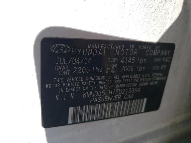 Photo 9 VIN: KMHD35LH7EU219394 - HYUNDAI ELANTRA GT 