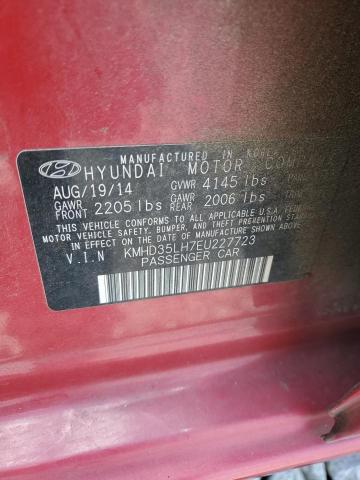 Photo 11 VIN: KMHD35LH7EU227723 - HYUNDAI ELANTRA GT 