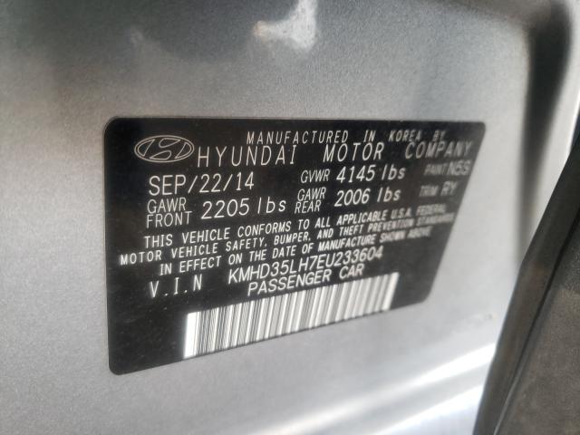 Photo 9 VIN: KMHD35LH7EU233604 - HYUNDAI ELANTRA GT 