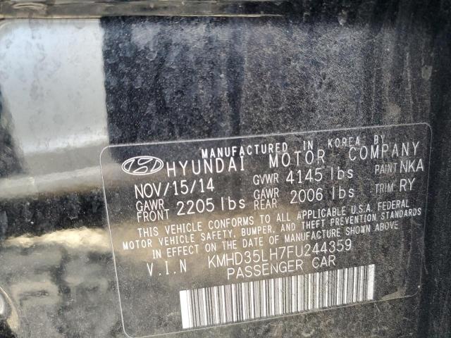 Photo 9 VIN: KMHD35LH7FU244359 - HYUNDAI ELANTRA GT 