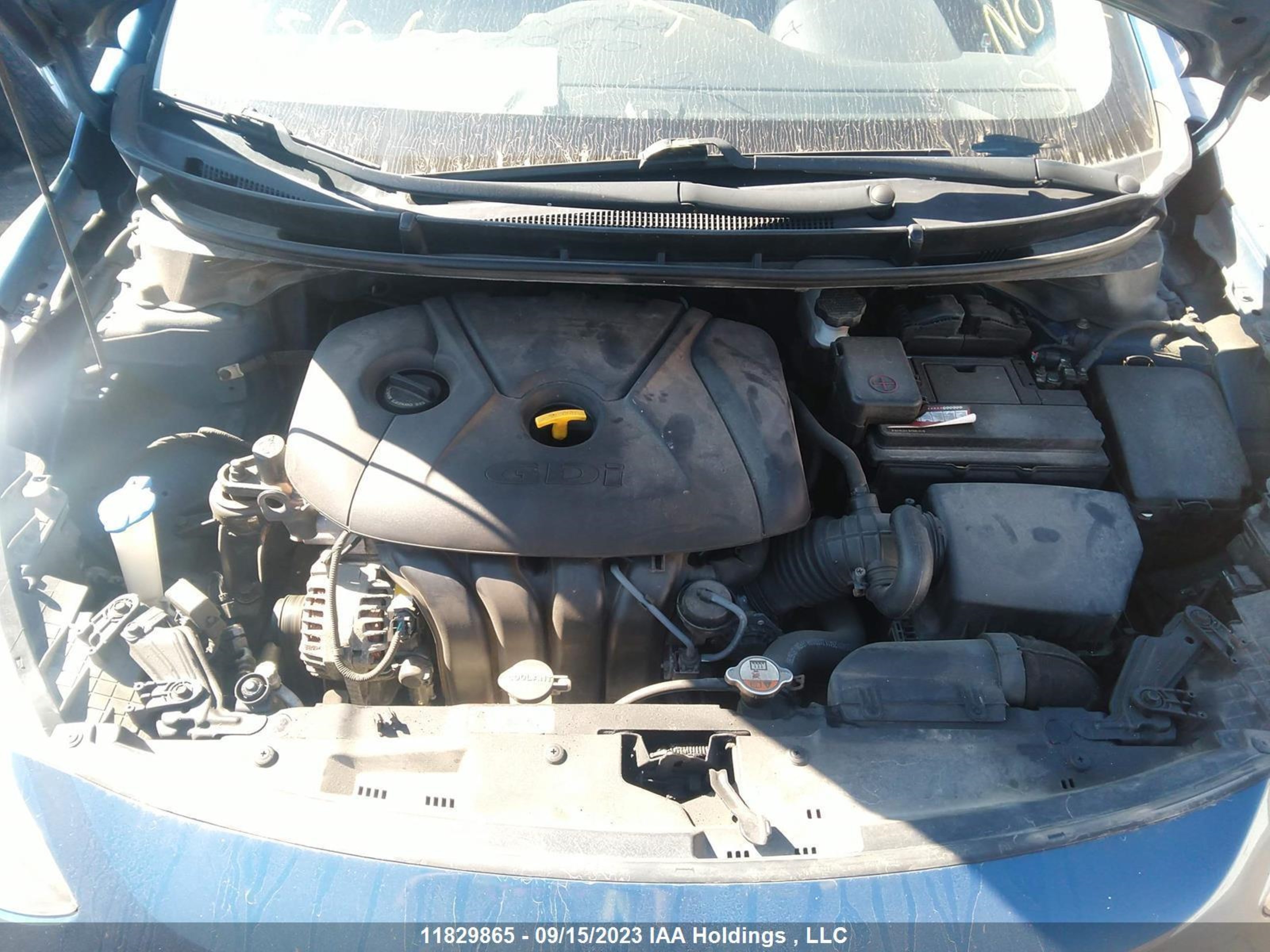 Photo 9 VIN: KMHD35LH7GU279050 - HYUNDAI ELANTRA 