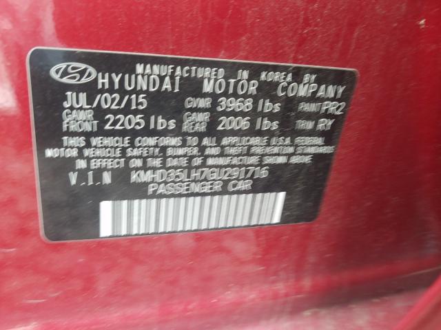 Photo 9 VIN: KMHD35LH7GU291716 - HYUNDAI ELANTRA GT 