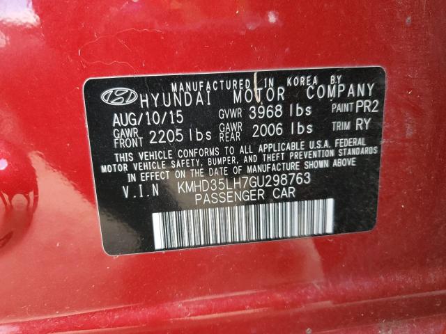 Photo 9 VIN: KMHD35LH7GU298763 - HYUNDAI ELANTRA GT 