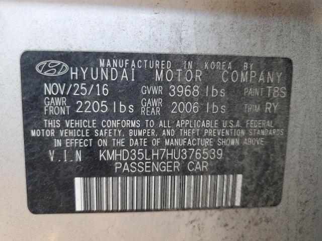 Photo 12 VIN: KMHD35LH7HU376539 - HYUNDAI ELANTRA GT 