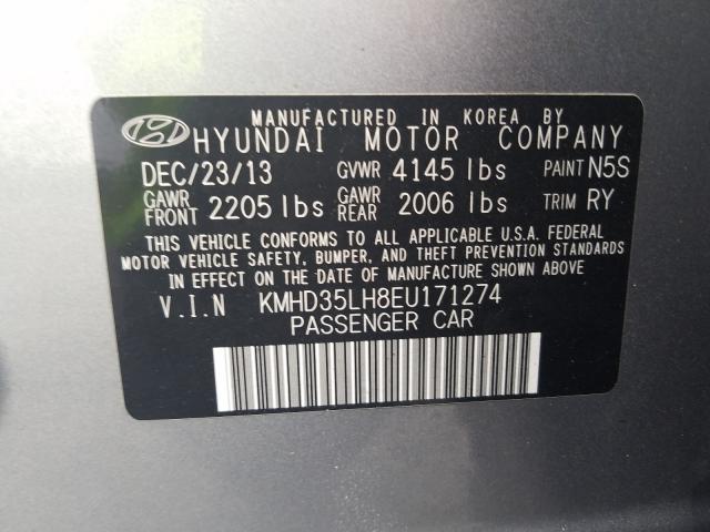 Photo 9 VIN: KMHD35LH8EU171274 - HYUNDAI ELANTRA GT 