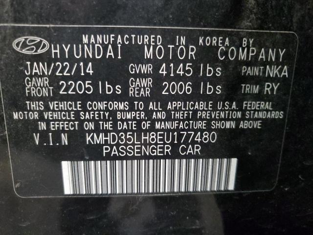 Photo 12 VIN: KMHD35LH8EU177480 - HYUNDAI ELANTRA GT 