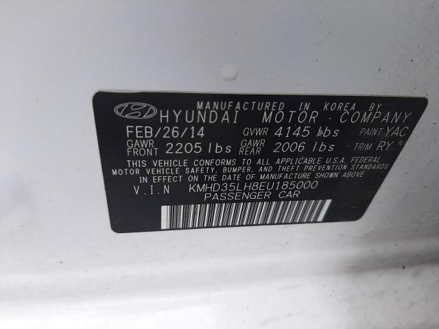 Photo 9 VIN: KMHD35LH8EU185000 - HYUNDAI ELANTRA GT 