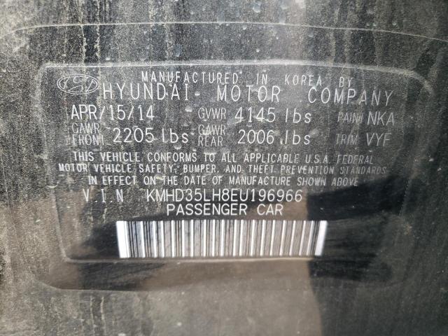 Photo 11 VIN: KMHD35LH8EU196966 - HYUNDAI ELANTRA 